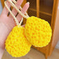 Cheese Glow Scrubber-Shower Sponge Ball