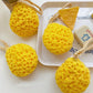 Cheese Glow Scrubber-Shower Sponge Ball